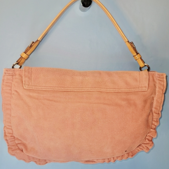 SOLD - Just Cavalli Sunrise Denim clutch - Picture 5 of 7